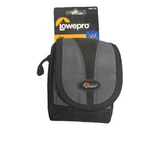 Lowepro Digital Gray Camera Case w/ Strap Padded Compact Travel Pouch NWT Hiking